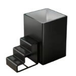 2026 New Black Square Stainless Steel Ice Bath Tub