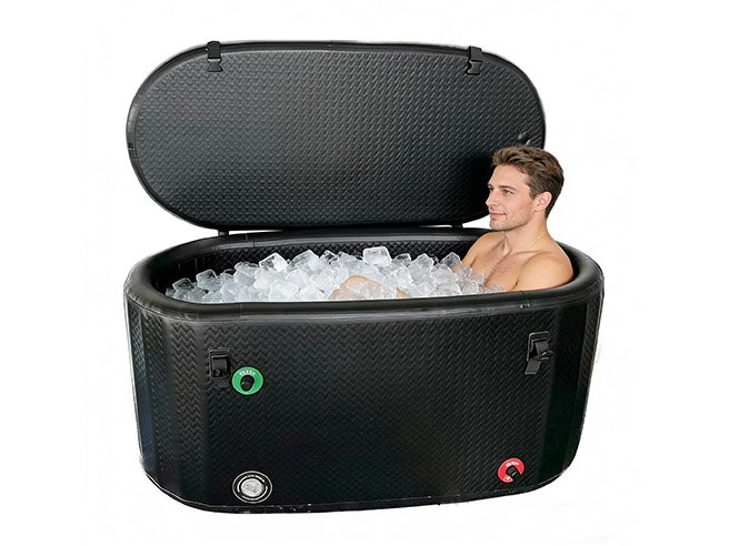 An ice bath doesn't have to be in freezing water at 0°C