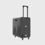 Back of the trolley case chiller