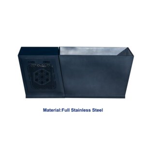 CHILLMEND Stainless Steel All-in-One Ice Bath Tub