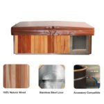 CHILLMEND Wooden All-in-One Ice Bath Tub-Material Composition