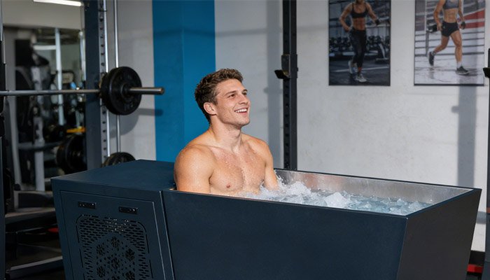 Chillmend Stainless Steel All-in-One Ice Bath Tub for Gym Applications