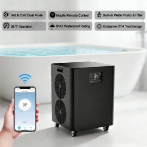 Core Points of the CHILLMEND 1HP Smart Ice Bath Chiller
