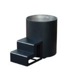 Cylindrical Stainless Steel Ice Bath Tub