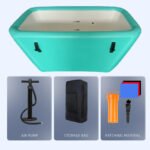 Double Bevel Ice Bath Tub Set