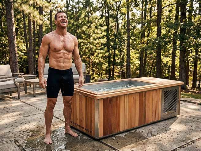 Feel refreshed after an ice bath