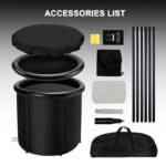 Folding Bath Tub Set