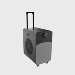 Left front of the trolley case chiller