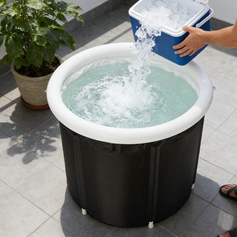 Manual Ice-Filling Ice Bath