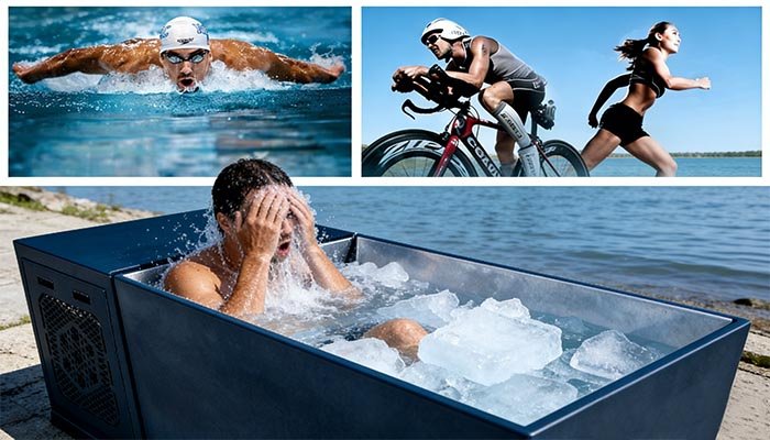 Post-exercise ice bath recovery