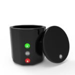 Round Inflatable Bathtub with Lid