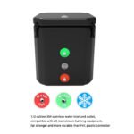 Square Inflatable Bathtub- Water Inlet:Outlet Display