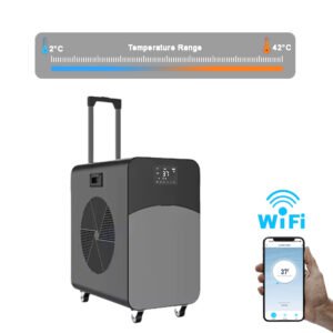 Temperature Range for the Trolley Case Chiller (Cooling & Heating)