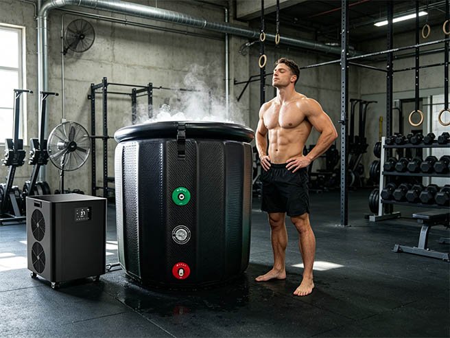 1HP Ice Bath Chiller for Commercial Gyms