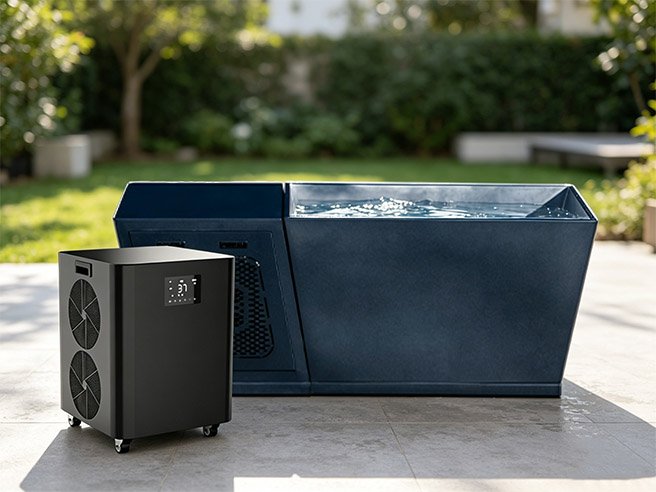 Chillmend All-In-One Smart Stainless Steel Ice Bath Tub