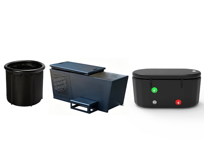 Different sizes of bathtub