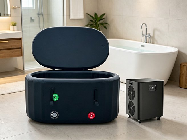 Home Ice Bath Chiller with Inflatable Tub