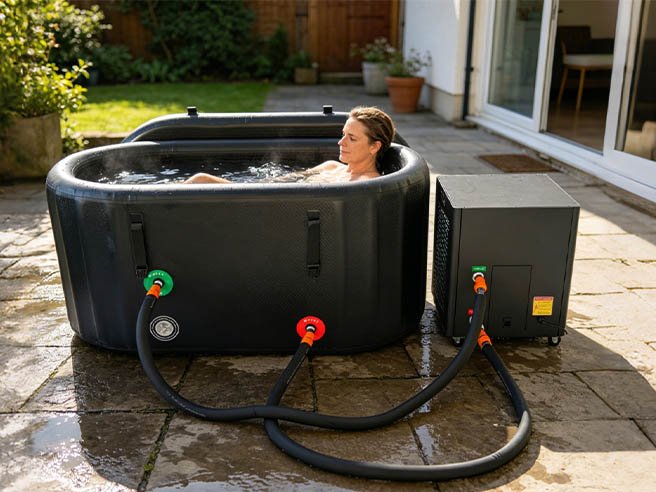 Professional cold plunge machine for frequent daily use scenarios