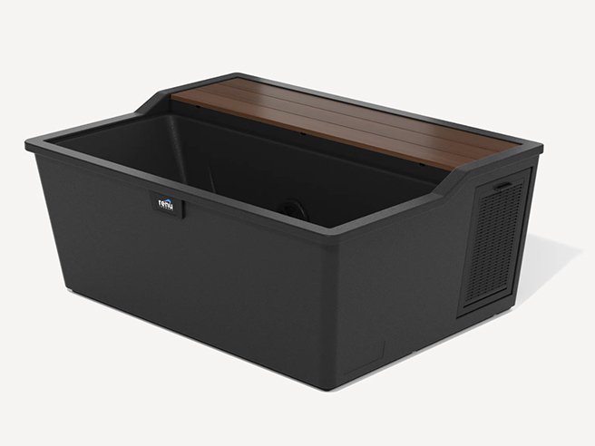 Renu Therapy Black Acrylic Cold Plunge Tub