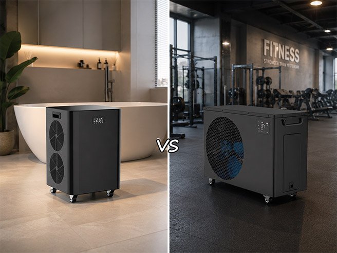 CHILLMEND vs Competitors: Which Ice Bath Chiller Wins? 5 Home Use vs Commercial Use