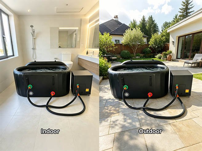 Ice Bath Chiller Unit: Compare Models & Get a Quote 2 Indoor or Outdoor Installation? That Changes Everything