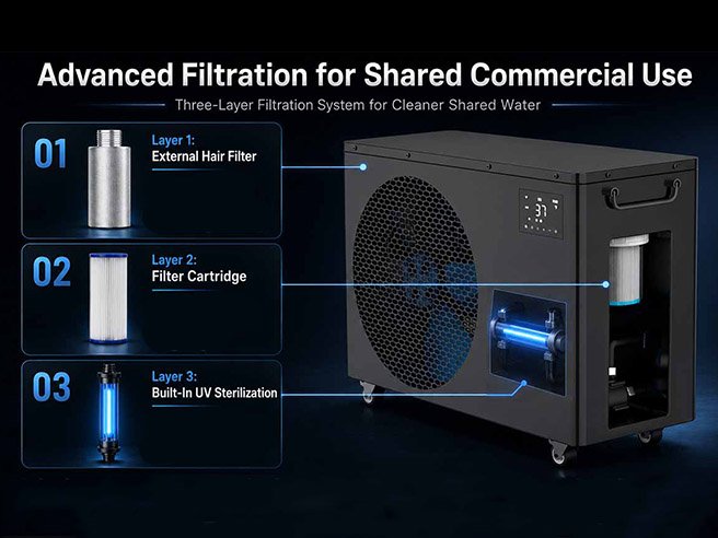 Commercial Ice Bath Chiller: What Gyms Must Know 3 Water Quality Matters More Than Most Gym Owners Realize