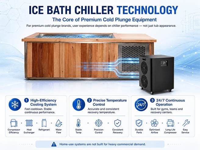 Ice Bath Chiller Technology The Core of a Premium Cold Plunge Product