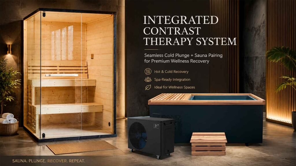 Ideal for Commercial Cold Plunge & Contrast Therapy