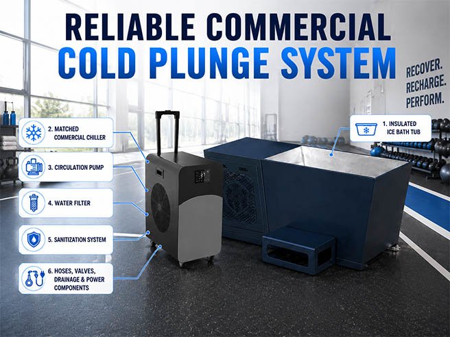 What Does a Complete Sports Team Cold Plunge Setup Include