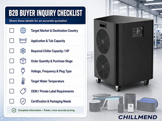 Questions to Send an Ice Bath Chiller Manufacturer