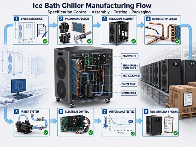 How Ice Bath Chillers Are Manufactured: Assembly, Testing and Quality Control 1 Why Ice Bath Chiller Manufacturing Matters to Buyers